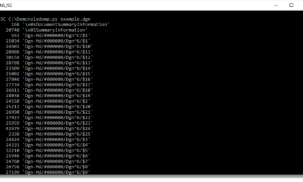 CAD: .DGN and .MVBA Files, (Mon, Apr 26th)