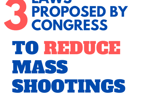 3 Pieces of Legislation Aiming to Reduce Mass Shootings