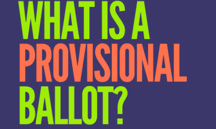 What is a provisional ballot?