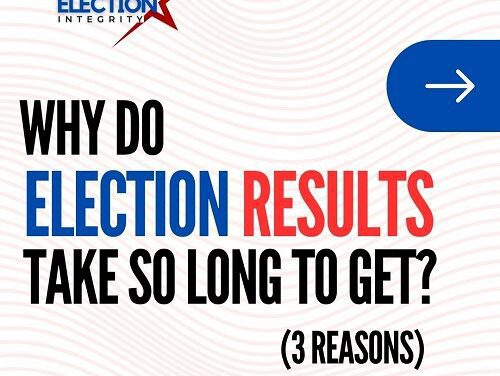 Why do election results take so long to get?