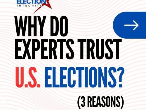 Why do experts trust US elections?